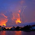 Strike Up the Middle at Sunset